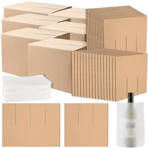 6 Pack Moving Boxes Kits with 16 x 12 x 12 Inch Moving Boxes, 10 Corrugate Dividers & 24 Foam Pouches for Glassware Shipping, Dish & Kitchen Packing, Adjustable Compartments 6 Pack Moving Boxes Kits with 16 x 12 x 12 Inch Moving Boxes, 10 Corrugate Dividers & 24 Foam Pouches for Glassware Shipping, Dish & Kitchen Packing, Adjustable Compartments