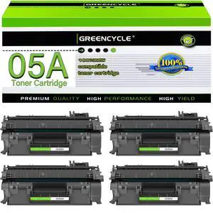 05A CE505A Black Toner Cartridge for HP LaserJet P2035 P2055dn P2030 4 Pack | Compatible for HP 05A LaserJet P2035 P2035N P2055DN 2055DN 2035N P2030 P2050 P2055X P2055D 2055X 2055D Printer Ink 05A CE505A Black Toner Cartridge for HP LaserJet P2035 P2055dn P2030 4 Pack | Compatible for HP 05A LaserJet P2035 P2035N P2055DN 2055DN 2035N P2030 P2050 P2055X P2055D 2055X 2055D Printer Ink