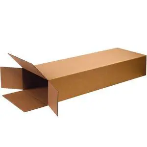 HD18752FOL Side Loading Corrugated Cardboard Box 18" L x 7" W x 52" H, Kraft, for Shipping, Packing and Moving (Pack of 5) HD18752FOL Side Loading Corrugated Cardboard Box 18" L x 7" W x 52" H, Kraft, for Shipping, Packing and Moving (Pack of 5)