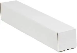 Cardboard Tubes with Caps, 25"L x 2"W x 2"H, Pack of 50 | Poster Tube for Mailing and Storage of Blueprints, Artwork, Crafts, Long Art Holder, 25 inches Cardboard Tubes with Caps, 25"L x 2"W x 2"H, Pack of 50 | Poster Tube for Mailing and Storage of Blueprints, Artwork, Crafts, Long Art Holder, 25 inches