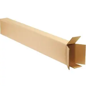 BF8452FOL Side Loading Corrugated Cardboard Rifle Box, 8" x 4" x 52", for Shipping, Packing, Moving or Storage, Kraft (Pack of 15) BF8452FOL Side Loading Corrugated Cardboard Rifle Box, 8" x 4" x 52", for Shipping, Packing, Moving or Storage, Kraft (Pack of 15)