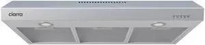 Under Cabinet Range Hood 30 inch Ductless Convertible Duct, Stove Vent Hood for Kitchen with 3-Speed Exhaust Fan in Stainless Steel Under Cabinet Range Hood 30 inch Ductless Convertible Duct, Stove Vent Hood for Kitchen with 3-Speed Exhaust Fan in Stainless Steel