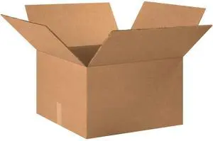 Double Wall Shipping Boxes Medium 20"L x 20"W x 12"H 10-Pack - Corrugated Cardboard Box for Moving, Mailing, Packing, Packaging and Storage Double Wall Shipping Boxes Medium 20"L x 20"W x 12"H 10-Pack - Corrugated Cardboard Box for Moving, Mailing, Packing, Packaging and Storage