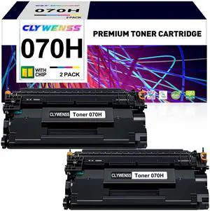 070H Toner Cartridge with Chip Replacement for Canon 070H CRG070H 070 High Yield 5640C001 for imageCLASS MF465dw MF462dw LBP246dw LBP247dw Printer (Black, 2-Pack) 070H Toner Cartridge with Chip Replacement for Canon 070H CRG070H 070 High Yield 5640C001 for imageCLASS MF465dw MF462dw LBP246dw LBP247dw Printer (Black, 2-Pack)
