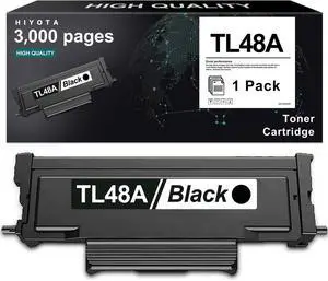 TL48A TL-48A Black Toner Cartridge (1 Pack) Compatible TL 48A | High Yield Toner Cartridge Replacement for Pantum TL-48A TL48X M15DW M29DW L2710FDW L2300DW L2350DW Series Printer TL48A TL-48A Black Toner Cartridge (1 Pack) Compatible TL 48A | High Yield Toner Cartridge Replacement for Pantum TL-48A TL48X M15DW M29DW L2710FDW L2300DW L2350DW Series Printer