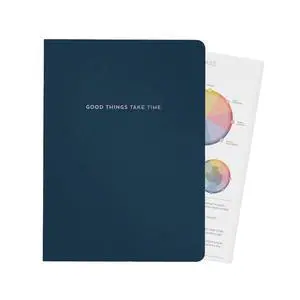 Goal Setting Companion Notebooks, Fresh Start Set | Undated 12-Months Planner for Bold Vision & Weekly Actions, A5 Confidence-Building Achievement System Goal Setting Companion Notebooks, Fresh Start Set | Undated 12-Months Planner for Bold Vision & Weekly Actions, A5 Confidence-Building Achievement System