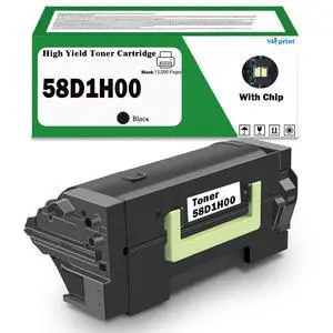 58D1H00 Black High Yield Toner Cartridge (15,000 Pages) 58D1H00 | Compatible with Lexmark 58D1H00 Toner for MS725 MS821 MS822 MS823 MS824 MS825 MS826 MX721 MX722 MX725 MX822 MX824 Printer 58D1H00 Black High Yield Toner Cartridge (15,000 Pages) 58D1H00 | Compatible with Lexmark 58D1H00 Toner for MS725 MS821 MS822 MS823 MS824 MS825 MS826 MX721 MX722 MX725 MX822 MX824 Printer