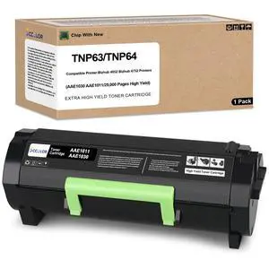 TNP63 TNP64 Black Toner Cartridge AAE1030 AAE1011 | Replacement for Konica Minolta TNP-63 TNP-64 Toner Cartridge Compatible with Konica Minolta Bizhub 4052 Bizhub 4752 Printer TNP63 TNP64 Black Toner Cartridge AAE1030 AAE1011 | Replacement for Konica Minolta TNP-63 TNP-64 Toner Cartridge Compatible with Konica Minolta Bizhub 4052 Bizhub 4752 Printer