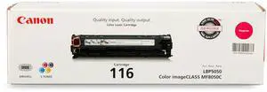 Genuine 116 Magenta Toner Cartridge Compatible with MF8050Cn, MF8080Cw Genuine 116 Magenta Toner Cartridge Compatible with MF8050Cn, MF8080Cw
