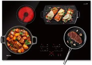 30 Inch Electric Cooktop, 7300W Radiant Electric Hob with 4 Burners, 240V Built-in Sensor Touch Control Stove Top with Child Safety Lock & Timer, 9 Heating Levels, Hard Wire (No Plug) 30 Inch Electric Cooktop, 7300W Radiant Electric Hob with 4 Burners, 240V Built-in Sensor Touch Control Stove Top with Child Safety Lock & Timer, 9 Heating Levels, Hard Wire (No Plug)