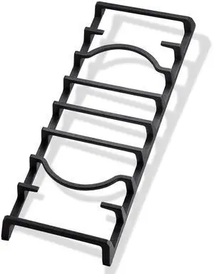 DG94-00938A Stove Grate Replacement for Samsung NX58J5600SG, NX58H5600SS, NX58H9500WS, NX58H9950WS, NX58F5500SS, NX58R5601SS, NX58R4311SS, DG94-00469A DG94-00469B Surface Burner Grate Center DG94-00938A Stove Grate Replacement for Samsung NX58J5600SG, NX58H5600SS, NX58H9500WS, NX58H9950WS, NX58F5500SS, NX58R5601SS, NX58R4311SS, DG94-00469A DG94-00469B Surface Burner Grate Center