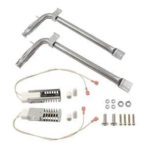 Gas Range Oven Igniter and Stainless Steel Oven Burner Tube Kit Replace PB040001 AP5315579 PB050012 PB050009, Oven Igniter Burner Tube Set Fit for Viking Range EVGIC305 EVGIC365 EVGIC485 ETC Gas Range Oven Igniter and Stainless Steel Oven Burner Tube Kit Replace PB040001 AP5315579 PB050012 PB050009, Oven Igniter Burner Tube Set Fit for Viking Range EVGIC305 EVGIC365 EVGIC485 ETC
