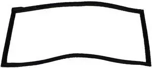 Upgraded Refrigerator French Door Seal (Magnetic Strip Inside, Black), Part# W11378944 - Compatible with Some Amana, JennAir, Kenmore, KitchenAid, Maytag and Whirlpool Refrigerator Upgraded Refrigerator French Door Seal (Magnetic Strip Inside, Black), Part# W11378944 - Compatible with Some Amana, JennAir, Kenmore, KitchenAid, Maytag and Whirlpool Refrigerator