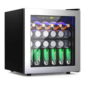 Beverage 36L Refrigerator Cooler Mini Fridge,1.3 Cu.Ft Drink Fridge for 12 Bottle 50 Can with Quiet Compressor,LED Light,Electronic Temperature Control for Home/Bar/Office Beverage 36L Refrigerator Cooler Mini Fridge,1.3 Cu.Ft Drink Fridge for 12 Bottle 50 Can with Quiet Compressor,LED Light,Electronic Temperature Control for Home/Bar/Office