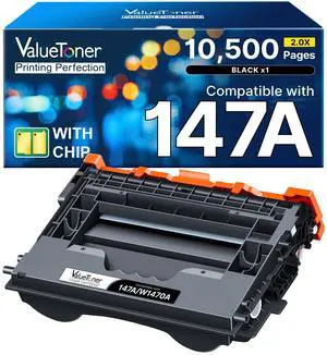 147A Compatible for HP 147A Black Toner Cartridge (1-Pack) | Compatible for HP 147A Works with HP Enterprise M610 M611 M612 MFP M634 M635 M636 M610dn M612dn M612x M635fht M635h Printer 147A Compatible for HP 147A Black Toner Cartridge (1-Pack) | Compatible for HP 147A Works with HP Enterprise M610 M611 M612 MFP M634 M635 M636 M610dn M612dn M612x M635fht M635h Printer