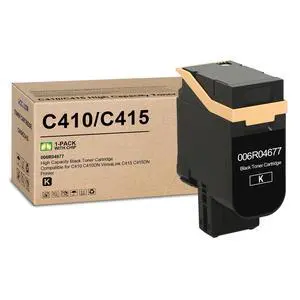 C410 C415 Black Toner Cartridge Compatible for Xerox 006R04677 Black Toner | High Capacity Replacement for Xerox C410 C410DN VersaLink C415 C415DN Printer C410 C415 Black Toner Cartridge Compatible for Xerox 006R04677 Black Toner | High Capacity Replacement for Xerox C410 C410DN VersaLink C415 C415DN Printer