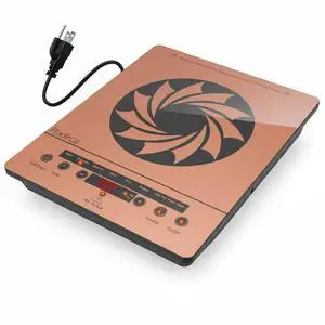 1800W Electric Stove Portable 110V Countertop Burner, Gold | Single Burner Electric Cooktop, One Burner Radiant Ceramic Cooktop,Button Control, Child Safety Lock, Timer, 9 Power Levels 1800W Electric Stove Portable 110V Countertop Burner, Gold | Single Burner Electric Cooktop, One Burner Radiant Ceramic Cooktop,Button Control, Child Safety Lock, Timer, 9 Power Levels