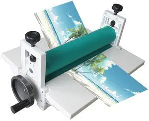 14in Cold Laminator Machine Only Cold Laminating Machine with Crank Manual Roll Laminator Machine Max 14 in Film 0.4In Thickness for Commercial Personal Office 14in Cold Laminator Machine Only Cold Laminating Machine with Crank Manual Roll Laminator Machine Max 14 in Film 0.4In Thickness for Commercial Personal Office