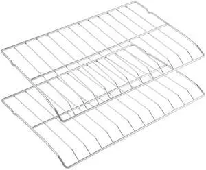 DG75-01001C Oven Rack Replacement for Samsung Range Air Fryer Rack DG75-01001D Gas Electric Stove Oven Parts 304 Stainless Steel Samsung Oven Rack NX60A6511SS NE63A6511SS Oven Accessories 2Pcs DG75-01001C Oven Rack Replacement for Samsung Range Air Fryer Rack DG75-01001D Gas Electric Stove Oven Parts 304 Stainless Steel Samsung Oven Rack NX60A6511SS NE63A6511SS Oven Accessories 2Pcs