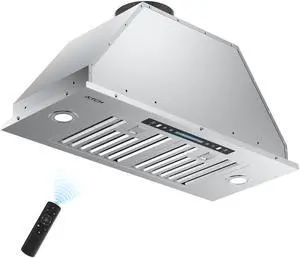 30 inch Built-in/Insert Range Hood 900 CFM, Ducted/Ductless Convertible Duct, Stainless Steel Kitchen Vent Hood with 4 Speed Gesture Sensing&Touch Control Panel(IKB01-30) 30 inch Built-in/Insert Range Hood 900 CFM, Ducted/Ductless Convertible Duct, Stainless Steel Kitchen Vent Hood with 4 Speed Gesture Sensing&Touch Control Panel(IKB01-30)