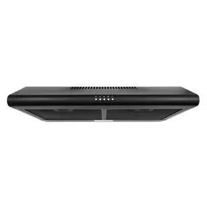 30 in. Delta Coll Ducted Under Cabinet Range Hood, Reusable Filters, Black | COS-5MU30-BK Reusable Filters, LED Lighting, Push Button Controls, 3 Fan Speeds, Slim Profile, Top or Rear Venting 30 in. Delta Coll Ducted Under Cabinet Range Hood, Reusable Filters, Black | COS-5MU30-BK Reusable Filters, LED Lighting, Push Button Controls, 3 Fan Speeds, Slim Profile, Top or Rear Venting