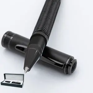 USA Innova Formula M Black Rollerball Pen | Premium Writing Instrument with Schmidt 888 Refill USA Innova Formula M Black Rollerball Pen | Premium Writing Instrument with Schmidt 888 Refill