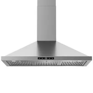 Wall Mount Range Hood 30 inch, 580 CFM, Stainless Steel Kitchen Vent Hood Ducted/Ductless Convertible, with 3-Speed Fan and LED Lights Wall Mount Range Hood 30 inch, 580 CFM, Stainless Steel Kitchen Vent Hood Ducted/Ductless Convertible, with 3-Speed Fan and LED Lights