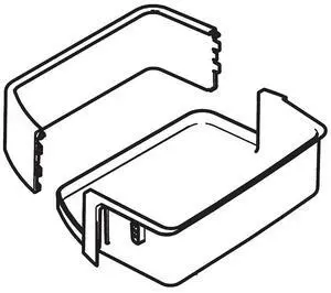 DA97-17255A Refrigerator Door Bin, Right Genuine Original Equipment Manufacturer (OEM) Part DA97-17255A Refrigerator Door Bin, Right Genuine Original Equipment Manufacturer (OEM) Part