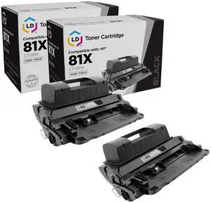 Products Compatible Toner Replacement for HP 81X CF281X (Black, 2-Pk) Products Compatible Toner Replacement for HP 81X CF281X (Black, 2-Pk)