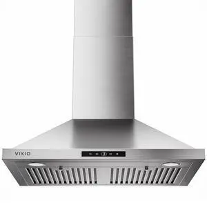 Wall Mount Range Hood 30 inch, 580 CFM, Ducted/Ductless Convertible, Stainless Steel Kitchen Vent Hood with 3-Speed Fan and LED Lights Wall Mount Range Hood 30 inch, 580 CFM, Ducted/Ductless Convertible, Stainless Steel Kitchen Vent Hood with 3-Speed Fan and LED Lights