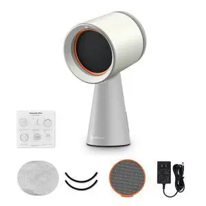 Portable Range Hood, 3-Speed Desktop Exhaust Vent Fan,CreamWhite | Desktop kitchen vent fan with large oil cup, washable aluminum filter. Low-noise, 3 speeds. Ideal for indoor BBQ,RV Portable Range Hood, 3-Speed Desktop Exhaust Vent Fan,CreamWhite | Desktop kitchen vent fan with large oil cup, washable aluminum filter. Low-noise, 3 speeds. Ideal for indoor BBQ,RV