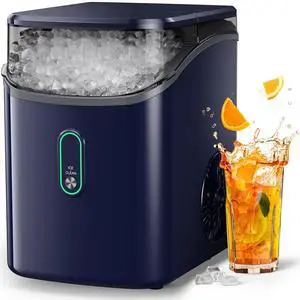Nugget Ice Maker Countertop, Pebble Ice Maker with Soft Chewable Ice, One-Click Operation Ice Machine with Self-Cleaning, 33lbs/24H for Home,Kitchen,Office Nugget Ice Maker Countertop, Pebble Ice Maker with Soft Chewable Ice, One-Click Operation Ice Machine with Self-Cleaning, 33lbs/24H for Home,Kitchen,Office