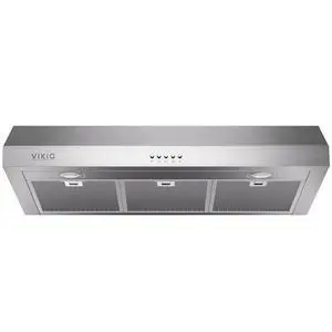 Under Cabinet Range Hood 30 Inch, 1200 CFM Dual-Motor Kitchen Vent with LED Lights, Button Control, Ducted Vent Hood, Reusable 5-Layer Aluminum Filters, Stainless Steel Under Cabinet Range Hood 30 Inch, 1200 CFM Dual-Motor Kitchen Vent with LED Lights, Button Control, Ducted Vent Hood, Reusable 5-Layer Aluminum Filters, Stainless Steel