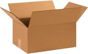 Shipping Boxes Medium 15"L x 11"W x 7"H 25-Pack - Corrugated Cardboard Box for Moving, Mailing, Packing, Packaging and Storage Shipping Boxes Medium 15"L x 11"W x 7"H 25-Pack - Corrugated Cardboard Box for Moving, Mailing, Packing, Packaging and Storage