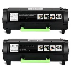 B2360 Toner Cartridge 2 Pack Compatible with Dell B2360 B2360d B2360dn B2365 B3465dnf B3460 B3460dn B3465dn Printers, M11XH 331-9805 Toner Cartridge (8,500 Pages) B2360 Toner Cartridge 2 Pack Compatible with Dell B2360 B2360d B2360dn B2365 B3465dnf B3460 B3460dn B3465dn Printers, M11XH 331-9805 Toner Cartridge (8,500 Pages)