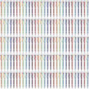 240 Pack Multicolor Ballpoint Pens 0.5mm 6-in-1 Colored Retractable Ballpoint Pens Multi Colored Ink Rainbow Pen for Nurses Gel Ink Nurse Pen for Office Teacher Gifts 240 Pack Multicolor Ballpoint Pens 0.5mm 6-in-1 Colored Retractable Ballpoint Pens Multi Colored Ink Rainbow Pen for Nurses Gel Ink Nurse Pen for Office Teacher Gifts