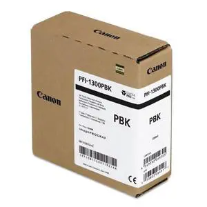 0810C001AA (PFI-1300) Ink (Matte Black) (CNM0810C001AA) in Retail Packaging 0810C001AA (PFI-1300) Ink (Matte Black) (CNM0810C001AA) in Retail Packaging