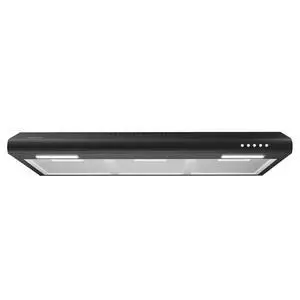 Black Range Hood 30 inch Under Cabinet Ductless Range Hood Vent for Kitchen with Anti-fingerprint Design, 3 Speed Exhaust Fan Black Range Hood 30 inch Under Cabinet Ductless Range Hood Vent for Kitchen with Anti-fingerprint Design, 3 Speed Exhaust Fan