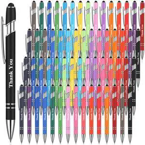 120 Pieces Thank You Pens for Touch Screen Thank You Gifts 2 in 1 Pens Ballpoint Pen with Stylus Tip for Events Parties Present Employee Appreciation Office Gifts(Thank You) 120 Pieces Thank You Pens for Touch Screen Thank You Gifts 2 in 1 Pens Ballpoint Pen with Stylus Tip for Events Parties Present Employee Appreciation Office Gifts(Thank You)