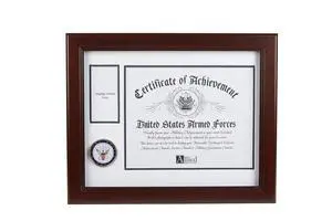 Allied Frame US Navy Medal and Award Certificate Frame - 8 x 10 Opening Allied Frame US Navy Medal and Award Certificate Frame - 8 x 10 Opening