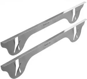Stove Gap Covers, 25.4", 316 Stainless Steel | Oven Side Gap Filler, Range Trim Kit, Guard Between Stove Top & Counter Stove Gap Covers, 25.4", 316 Stainless Steel | Oven Side Gap Filler, Range Trim Kit, Guard Between Stove Top & Counter