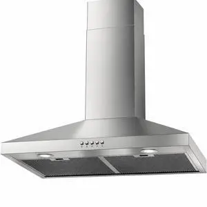 Range Hood 30inch Wall Mount - Ducted/Ductless Convertible | Stainless Steel Kitchen Vent Hood, Chimney Stove Hood with 3-Speed Exhaust Fan, 2 LED Light, 2 Metal Filter, Brushed Range Hood 30inch Wall Mount - Ducted/Ductless Convertible | Stainless Steel Kitchen Vent Hood, Chimney Stove Hood with 3-Speed Exhaust Fan, 2 LED Light, 2 Metal Filter, Brushed