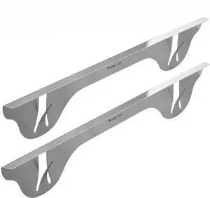 Stove Gap Covers, 23.4", 316 Stainless Steel | Oven Side Gap Filler, Range Trim Kit, Guard Between Stove Top & Counter Stove Gap Covers, 23.4", 316 Stainless Steel | Oven Side Gap Filler, Range Trim Kit, Guard Between Stove Top & Counter