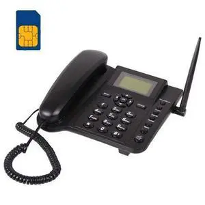 2.4'' Wireless Quadband GSM Classic Desk Telephone Telephone handset for Business or Family (Especially for Older Folk) - Black 2.4'' Wireless Quadband GSM Classic Desk Telephone Telephone handset for Business or Family (Especially for Older Folk) - Black