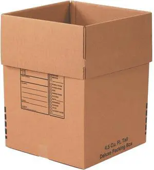 Shipping Boxes Large 18"L x 18"W x 24"H 6-Pack - Corrugated Cardboard Box for Moving, Mailing, Packing, Packaging and Storage Shipping Boxes Large 18"L x 18"W x 24"H 6-Pack - Corrugated Cardboard Box for Moving, Mailing, Packing, Packaging and Storage