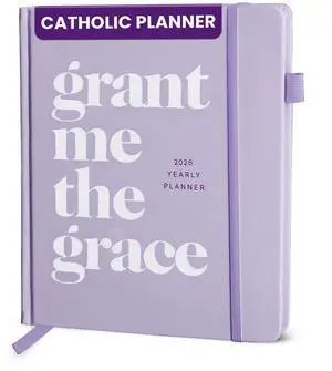 2026 Yearly Catholic Planners for Women -6.25x8.25" Purple Mini Perfect Bound Catholic Liturgical Planner, Christian Gifts for Women Faith, Daily Planner Organizer for Students 2026 Yearly Catholic Planners for Women -6.25x8.25" Purple Mini Perfect Bound Catholic Liturgical Planner, Christian Gifts for Women Faith, Daily Planner Organizer for Students