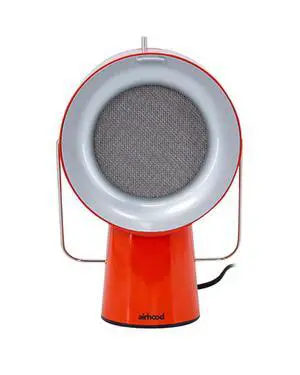 Wired Range Hood Portable Kitchen Exhaust Fan, Cadmium Orange | Dual oil and charcoal filters capture smoke, grease, odors; easy to clean; ideal for condos, apartments, RVs, indoor BBQ Wired Range Hood Portable Kitchen Exhaust Fan, Cadmium Orange | Dual oil and charcoal filters capture smoke, grease, odors; easy to clean; ideal for condos, apartments, RVs, indoor BBQ