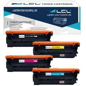 Remanufactured 508A Toner Cartridges Replacement for HP CF360A CF361A CF362A CF363A for HP M553 M577 Color LaserJet Enterprise M552dn M553dn M553n M553x MFP M577Z M577dn M577f Printer (KCMY) Remanufactured 508A Toner Cartridges Replacement for HP CF360A CF361A CF362A CF363A for HP M553 M577 Color LaserJet Enterprise M552dn M553dn M553n M553x MFP M577Z M577dn M577f Printer (KCMY)