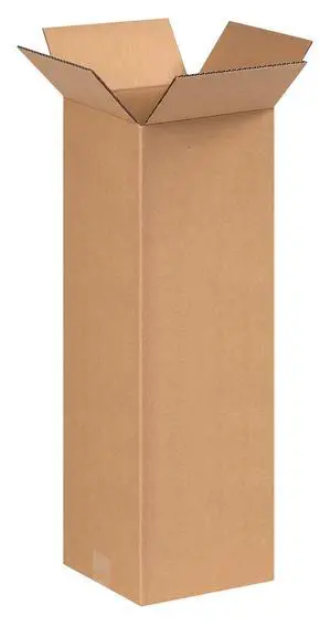 Shipping Boxes Tall 8"L x 8"W x 24"H 25-Pack - Corrugated Cardboard Box for Moving, Mailing, Packing, Packaging and Storage Shipping Boxes Tall 8"L x 8"W x 24"H 25-Pack - Corrugated Cardboard Box for Moving, Mailing, Packing, Packaging and Storage