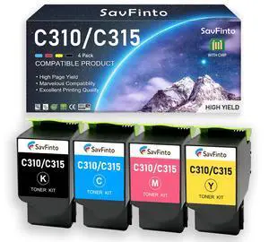 C310 C315 Toner Cartridge Set Replacement for Xerox 006R04356 006R04357 006R04358 006R04359 for Xerox C310 C310DNI C310DNIM C315 C315DNI Printer Ink (4-PackB+CMY,3000+2000x3 Pages) C310 C315 Toner Cartridge Set Replacement for Xerox 006R04356 006R04357 006R04358 006R04359 for Xerox C310 C310DNI C310DNIM C315 C315DNI Printer Ink (4-PackB+CMY,3000+2000x3 Pages)